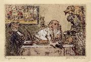 James Ensor Gluttony oil painting reproduction